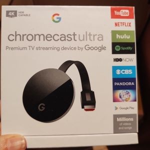 Google Chromecast Ultra streaming device